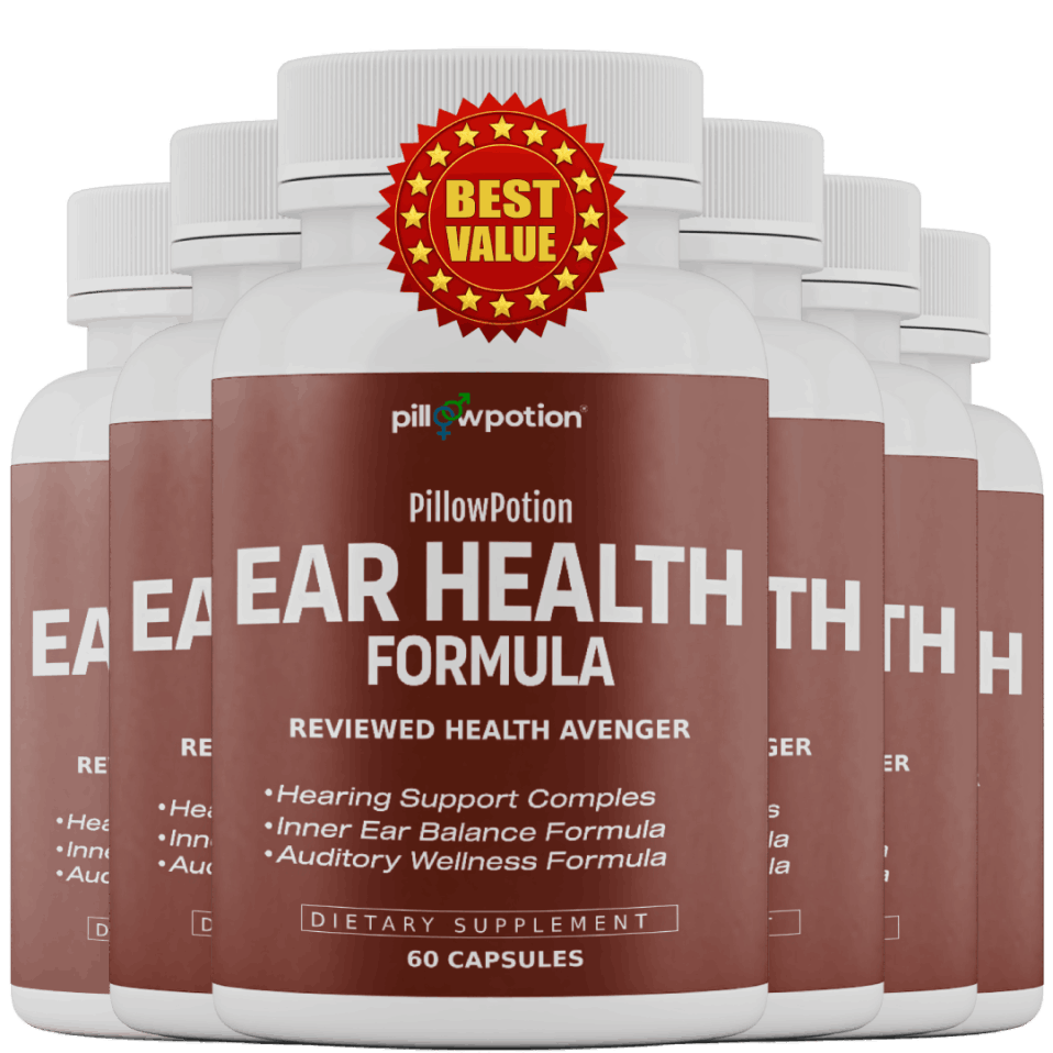 PillowPotion EarHealth Formula Official Website PillowPotion EarHealth Formula - 6 bottles -image